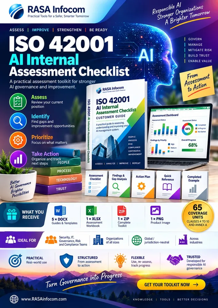 ISO/IEC 42001:2023 AI Internal Assessment Checklist cover