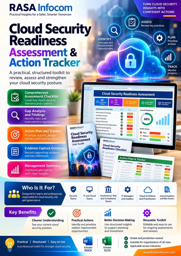 Cloud Security Readiness Checklist & Action Tracker cover